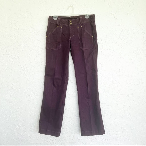 Kuhl Purple Denim Hiking Outdoor Pants 6 - Picture 1 of 6